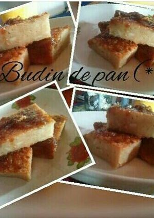 Una foto de Budín de pan (Con el pan que nos sobra y no queremos tirar)