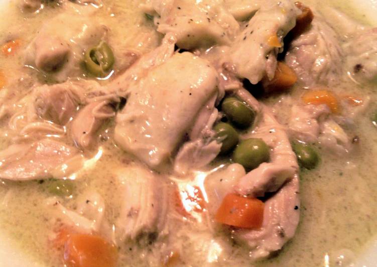 Steps to Make Perfect old fashioned chicken n dumplins