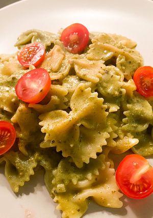 รูปของ Veggie Pasta Pesto Sause