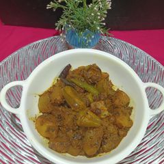 Kumro Potoler Chokka (Bengali Style veg sabzi) A picture of Kumro Potoler Chokka (Bengali Style veg sabzi).