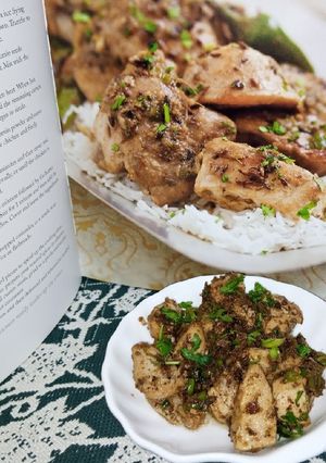 A picture of Cumin Chicken.