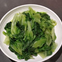 A picture of Boiled Chinese Lettuce.