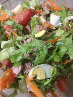 Una foto de Ensalada multicolor