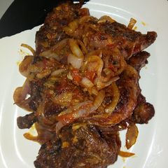 A picture of Pepper chicken.