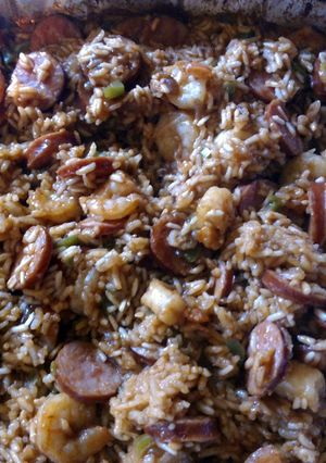 A picture of Jambalaya.