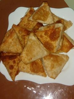 صورة لوصفة سمبوسة بالجبنة