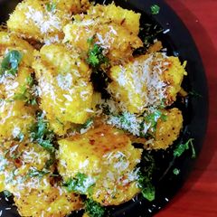 A picture of Tam Tam Dhokla.