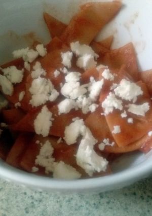 A picture of Fast & Easy Chilaquiles.
