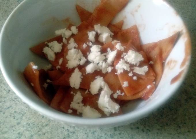 Fast &amp; Easy Chilaquiles