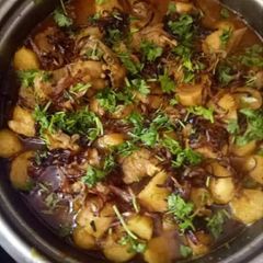 Odisha Traditional Chicken aloo Curry A picture of Odisha Traditional Chicken aloo Curry.