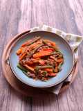 Tumis Wortel Buncis Daging Giling