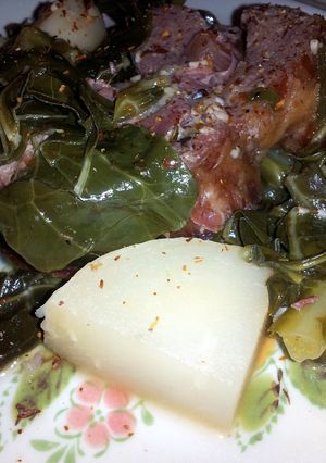 A picture of Slap yo momma greens.