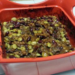 A picture of Three Bean Casserole.