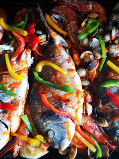 Una foto de Dorada al horno