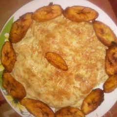 Plantain pizza A picture of Plantain pizza.