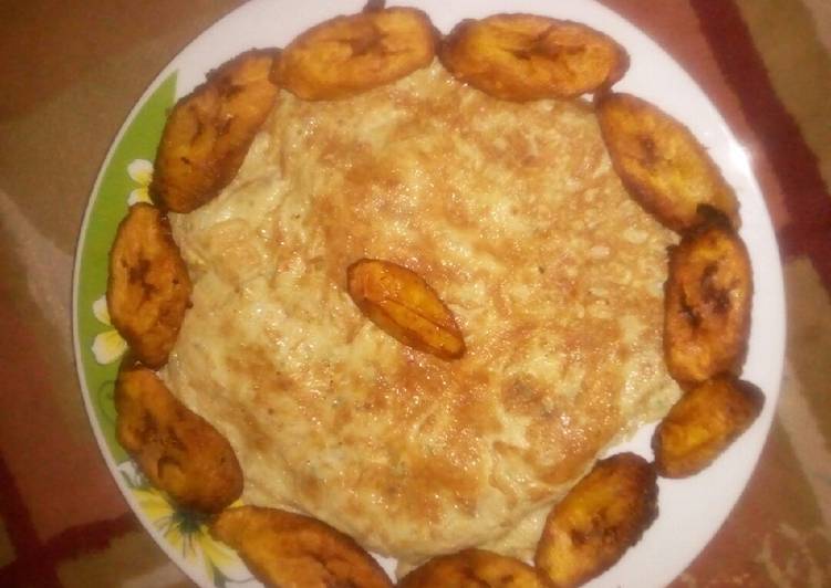 How to Prepare Speedy Plantain pizza