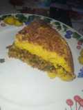 Pastelón de choclo relleno con lentejas 🌽