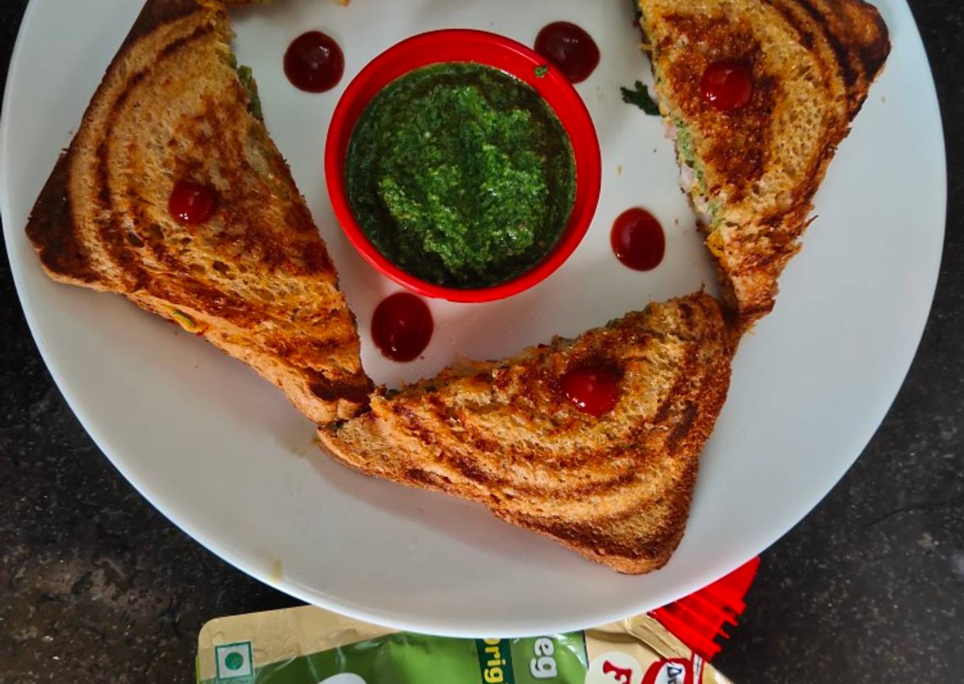 Veg mayonnaise sandwich