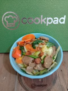 Foto resep Capcay Goreng Bakso