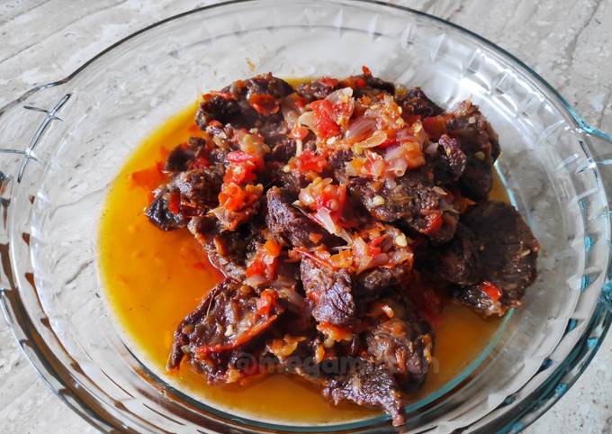 Resep Dendeng Balado Oleh Mega Utami Cookpad