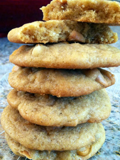 A picture of Butterscotch Peanut Cookies.