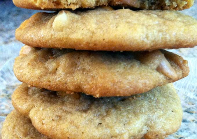 Recipe of Super Quick Butterscotch Peanut Cookies