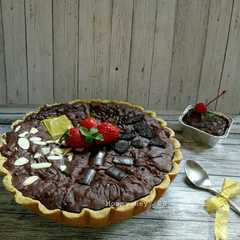 A picture of Pie Brownies/Green Tea Pai Brownies/Chewy brownies.