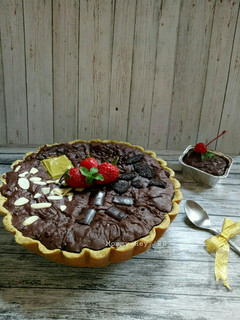 Foto resep Pie Brownies/Green Tea Pai Brownies/Chewy brownies