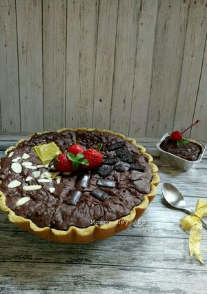 Foto resep Pie Brownies/Green Tea Pai Brownies/Chewy brownies