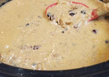 Easiest Way to Recipe Delicious Creamy Chicken and Beef Queso Soup