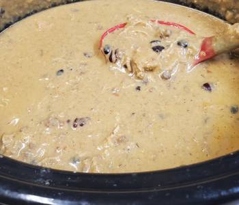 Ultimate, Prepare Creamy Chicken and Beef Queso Soup Home Style