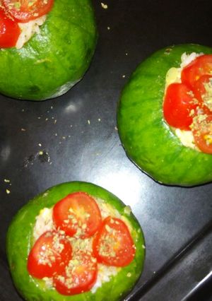 Una foto de Zapallitos rellenos