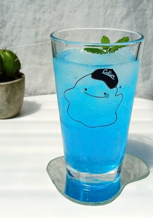 Foto resep Blue Hawaii Soda 🥤