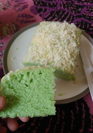Foto resep Bolu kukus pandan
