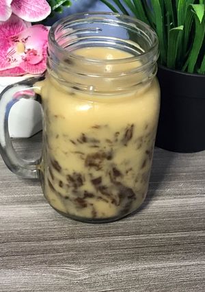 Foto resep Es Lumut Coklat Gula Aren