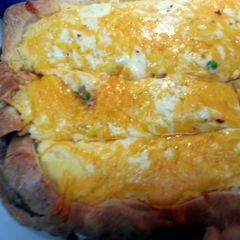 A picture of bbq beef shepards pie.