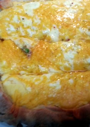 A picture of bbq beef shepards pie.