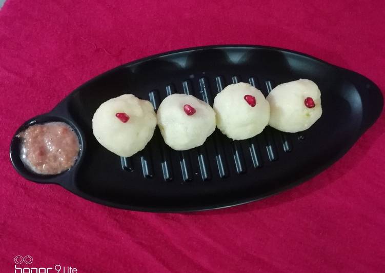 Recipe of Ultimate Steamed suji ball
