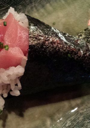 A picture of Temaki Hand Roll.