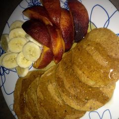 A picture of Oatmeal Pancakes (Vegan).