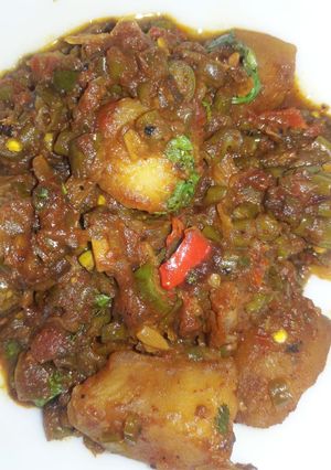 A picture of Chilli Potatoes.