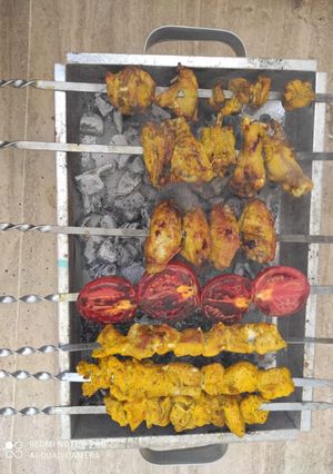 عکسی از دستور جوجه کباب