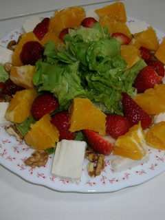 Una foto de Ensalada de frutas