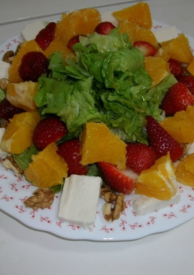 Una foto de Ensalada de frutas