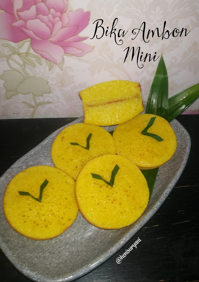 Foto resep 225. Bika Ambon Mini