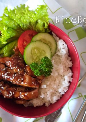 Foto resep Chicken Teriyaki RiceBowl