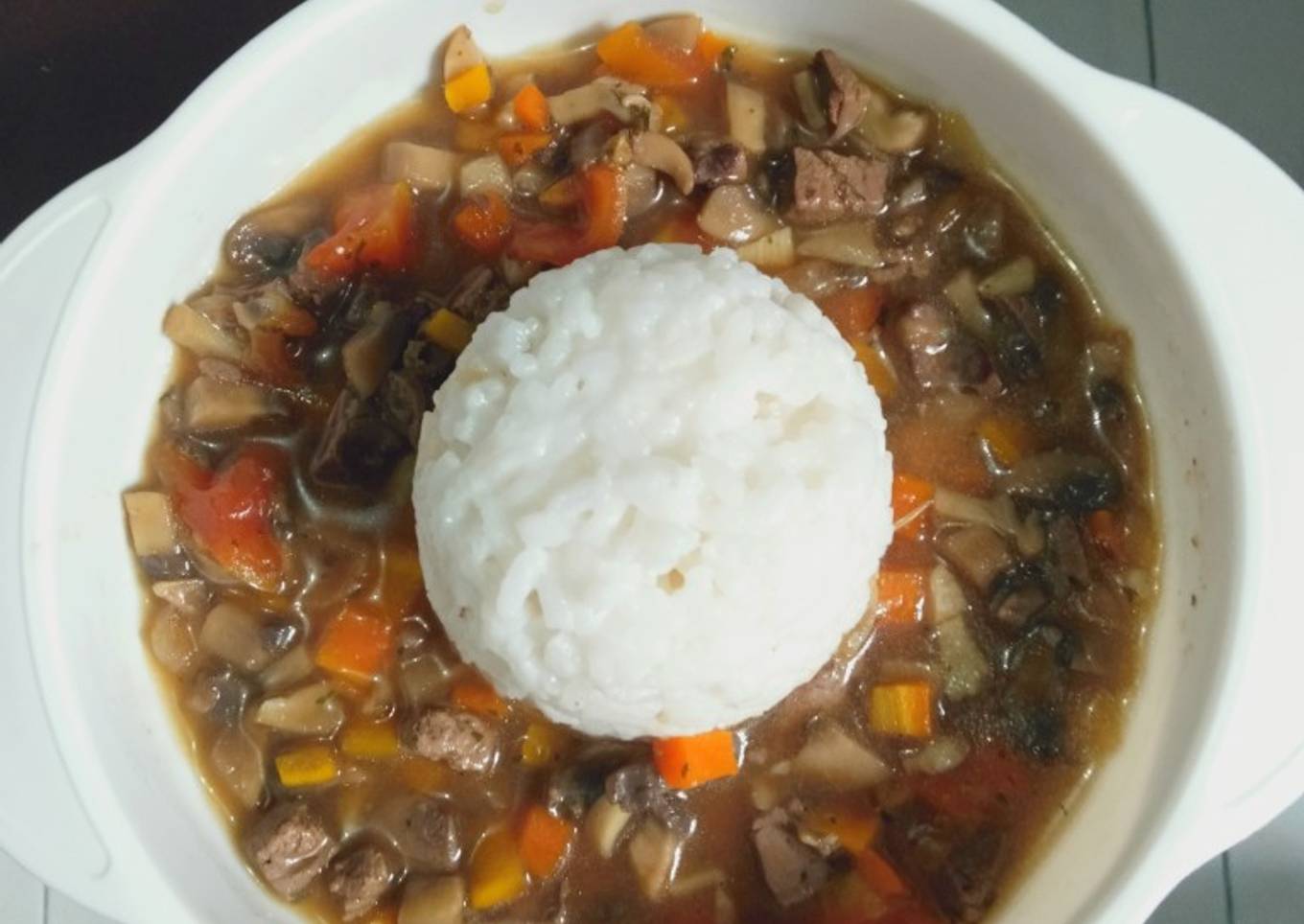 Semur hati ayam Mpasi 10 bulan