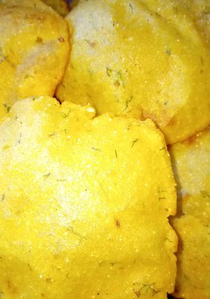 A picture of Aloo poori.