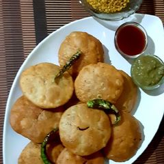 A picture of Moong dal kachori.