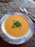 Crema de auyama (calabaza, zapallo)